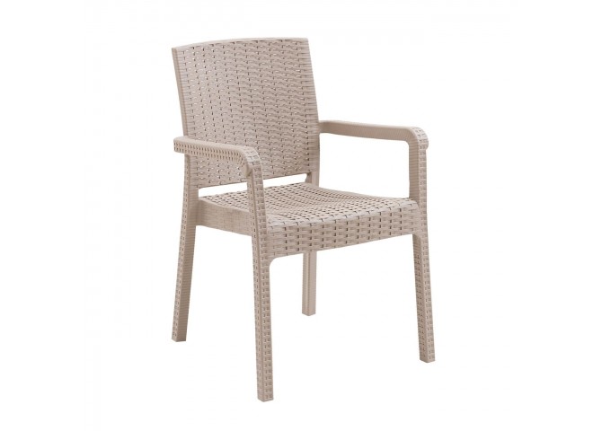LORA Pro Armchair PP-UV Cappuccino