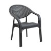 BAMBOO Pro Armchair PP-UV Anthracite