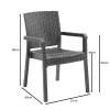 LORA Pro Armchair PP-UV Anthracite