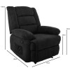 JULIA Massage Armchair Relax Black Fabric