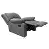 EVA Relax Armchair, Pu Dark Grey