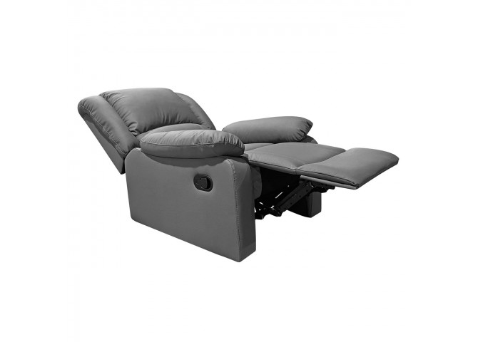 EVA Relax Armchair, Pu Dark Grey