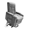NANCY Lift-Relax Armchair, Fabric Dark Grey (Electric Lift & Tilt)