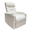 NANCY Lift-Relax Armchair, Fabric Beige (Electric Lift & Tilt)