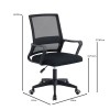 BF2112 Office Armchair Mesh Black