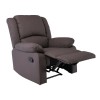 EVA Relax Armchair, Pu Brown