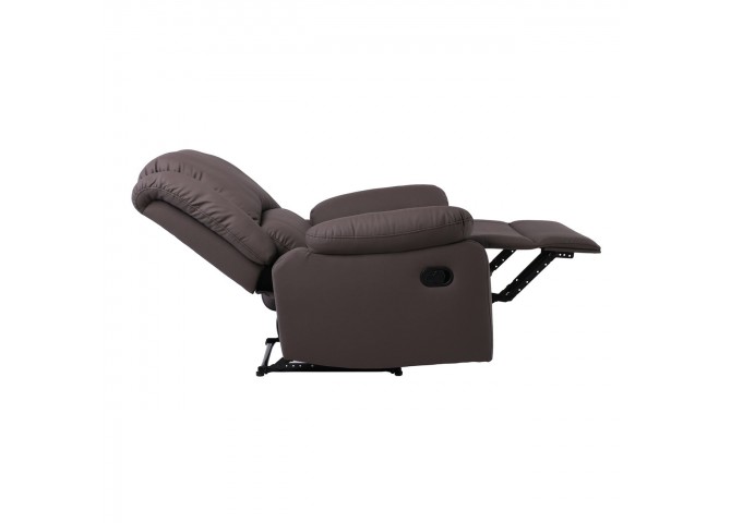 EVA Relax Armchair, Pu Brown
