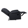 EVA Relax Armchair, Pu Black