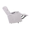 NANCY Lift-Relax Armchair, Fabric Light Grey (Electric Lift & Tilt)