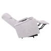 NANCY Lift-Relax Armchair, Fabric Light Grey (Electric Lift & Tilt)