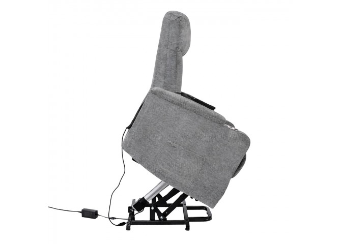 NANCY Lift-Relax Armchair, Fabric Dark Grey (Electric Lift & Tilt)