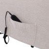 NANCY Lift-Relax Armchair, Fabric Dark Grey (Electric Lift & Tilt)
