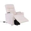 NANCY Lift-Relax Armchair, Fabric Beige (Electric Lift & Tilt)