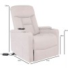 NANCY Lift-Relax Armchair, Fabric Beige (Electric Lift & Tilt)