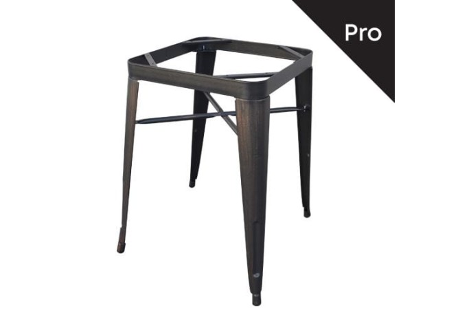 Βάση Τραπεζιού Μεταλλική Antique Black H.73cm