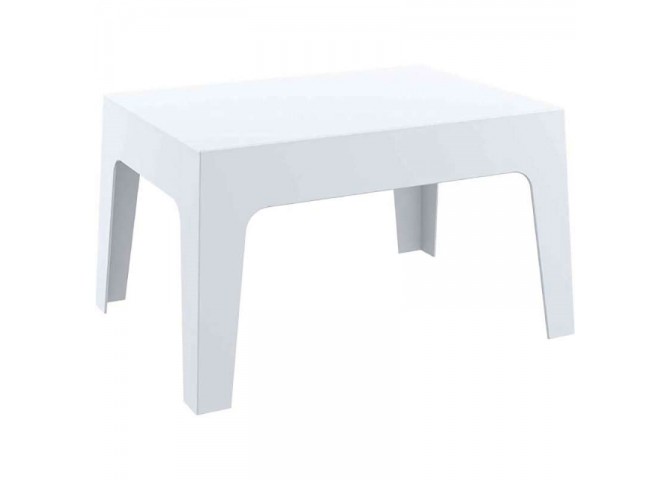 Τραπεζάκι Box silver grey 70x50x43
