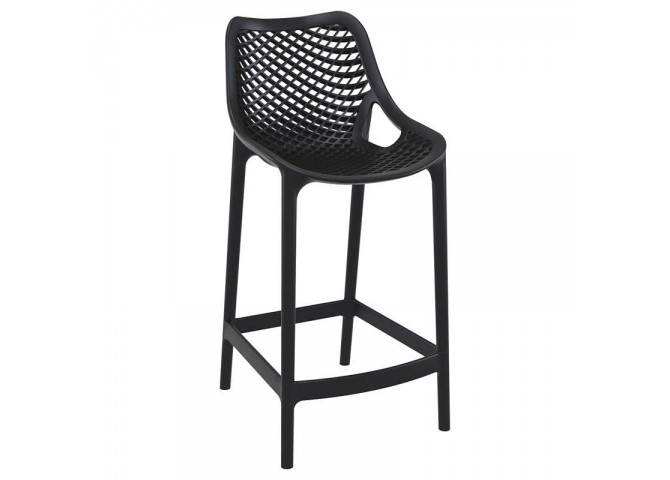 Σκαμπώ Air bar 65 black 44x51x95cm
