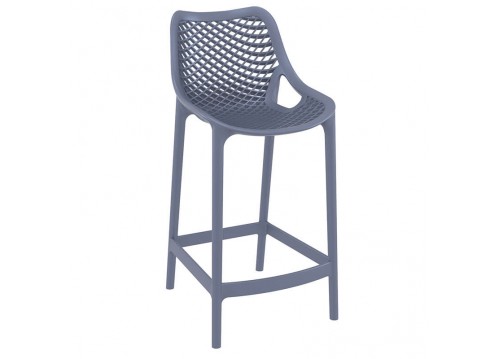 Σκαμπώ Air bar 65 dark grey 44x51x95cm