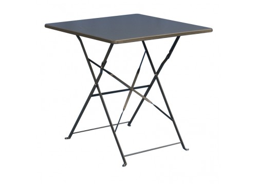 Μεταλλικό τραπέζι πτυσσόμενο 70x70cm