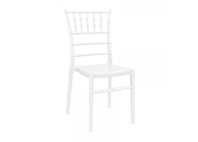 Καρέκλα Chiaviari glossy white