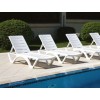 Ξαπλώστρα Aqua white 187x64x30εκ