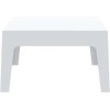 Τραπεζάκι Box silver grey 70x50x43