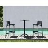 Τραπέζι Octopus bar 60x108cm black