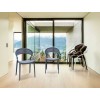 Sunset chair design dark grey