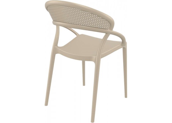 Sunset chair design dove grey