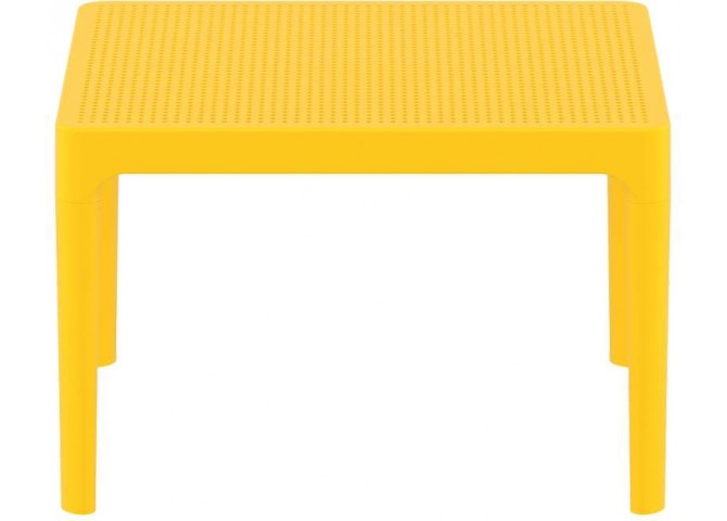 SKY ΤΡΑΠΕΖΙ 50Χ60Χ40εκ. YELLOW ΠΟΛ/ΝΙΟΥ