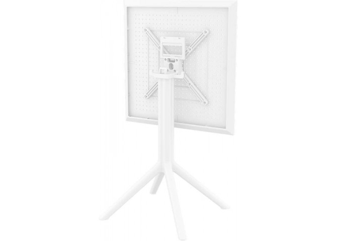 SKY ΤΡΑΠΕΖΙ ΠΤΥΣ/ΝΟ 60Χ60X74εκ. WHITE ΠΟΛ/ΝΙΟΥ
