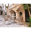 SKY ΤΡΑΠΕΖΙ ΠΤΥΣ/ΝΟ 60Χ60X74εκ. DOVE GREY ΠΟΛ/ΝΙΟΥ