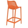 Σκαμπώ Air bar 65 orange 44x51x95cm