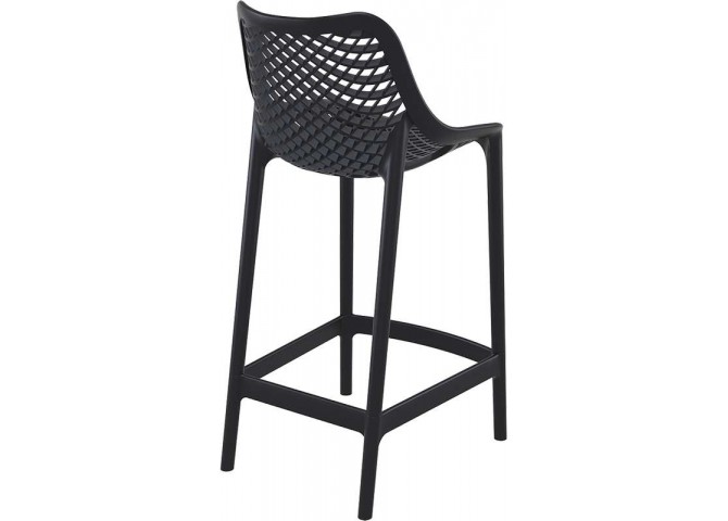 Σκαμπώ Air bar 65 black 44x51x95cm