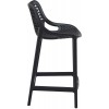 Σκαμπώ Air bar 65 black 44x51x95cm