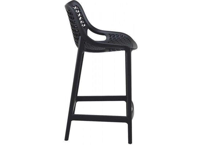 Σκαμπώ Air bar 65 black 44x51x95cm