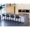 Σκαμπώ Air bar 65 black 44x51x95cm