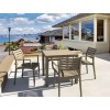 Τραπέζι Ares 80x80x75cm dove grey