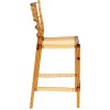 Σκαμπώ Chiavari amber transparent 47x51x103cm
