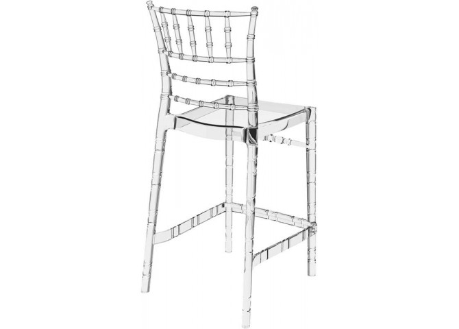 Σκαμπώ Chiavari clear transparent 65cm