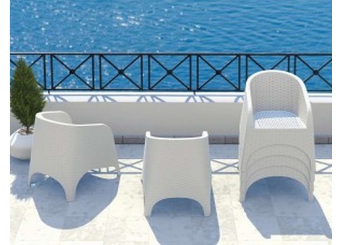 Πολυθρόνα Aruba white