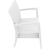 Διθέσιος Kαναπές Miami white 128x77x89εκ