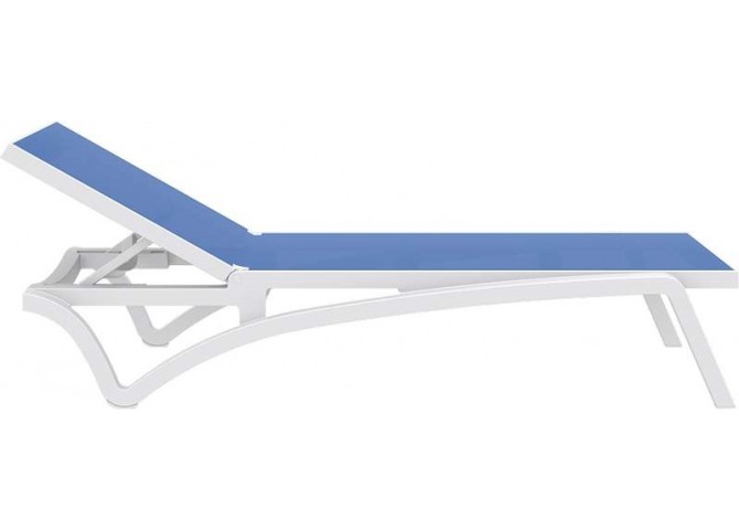 Ξαπλώστρα Pacific white/blue 19368x35εκ