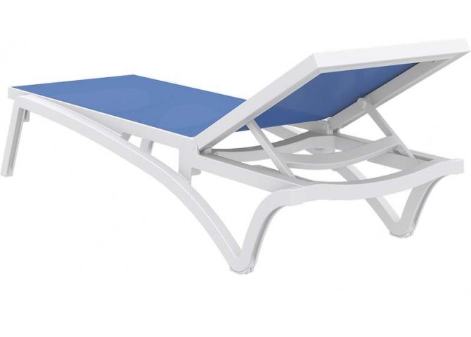 Ξαπλώστρα Pacific white/blue 19368x35εκ