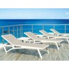 Ξαπλώστρα Pacific white/dove grey 193x68x35εκ