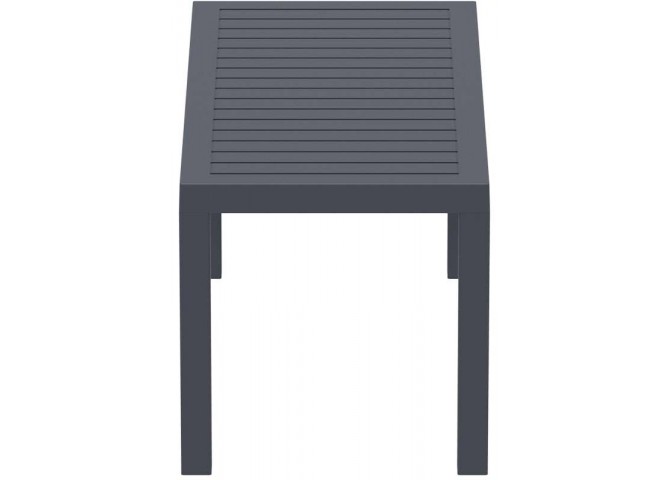 Χαμηλό τραπέζι κήπου Ocean dark grey 90x45x45