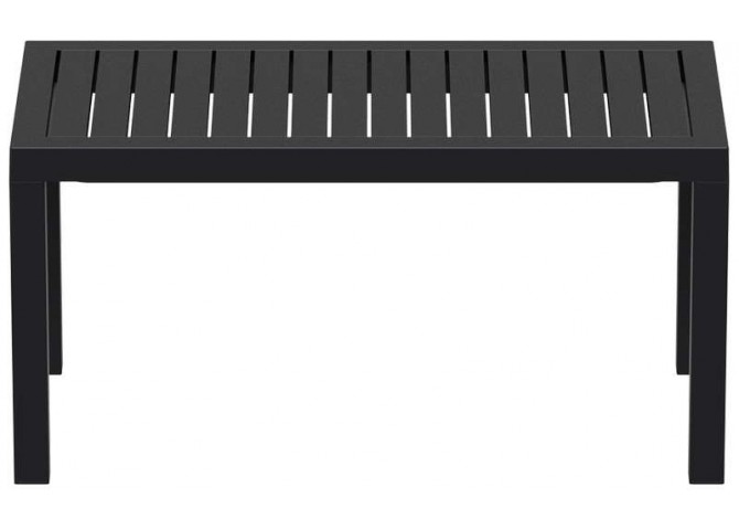 Χαμηλό τραπέζι κήπου Ocean black 90x45x45
