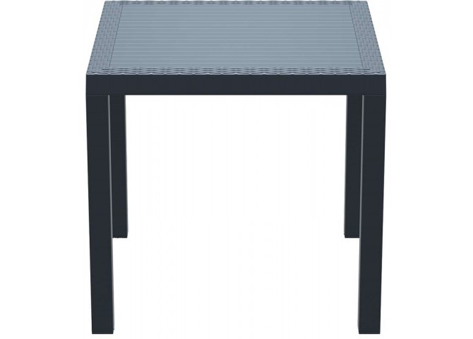 Τραπέζι Orlando 80x80x75 dark grey