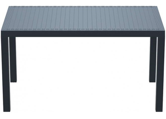 Τραπέζι Orlando 140x80x75 dark grey