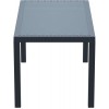 Τραπέζι Orlando 140x80x75 dark grey